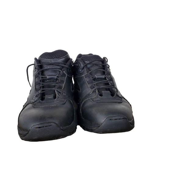 Thorogood Men's Black Leather ASR Oxford Sneakers 10M - Picture 2 of 11